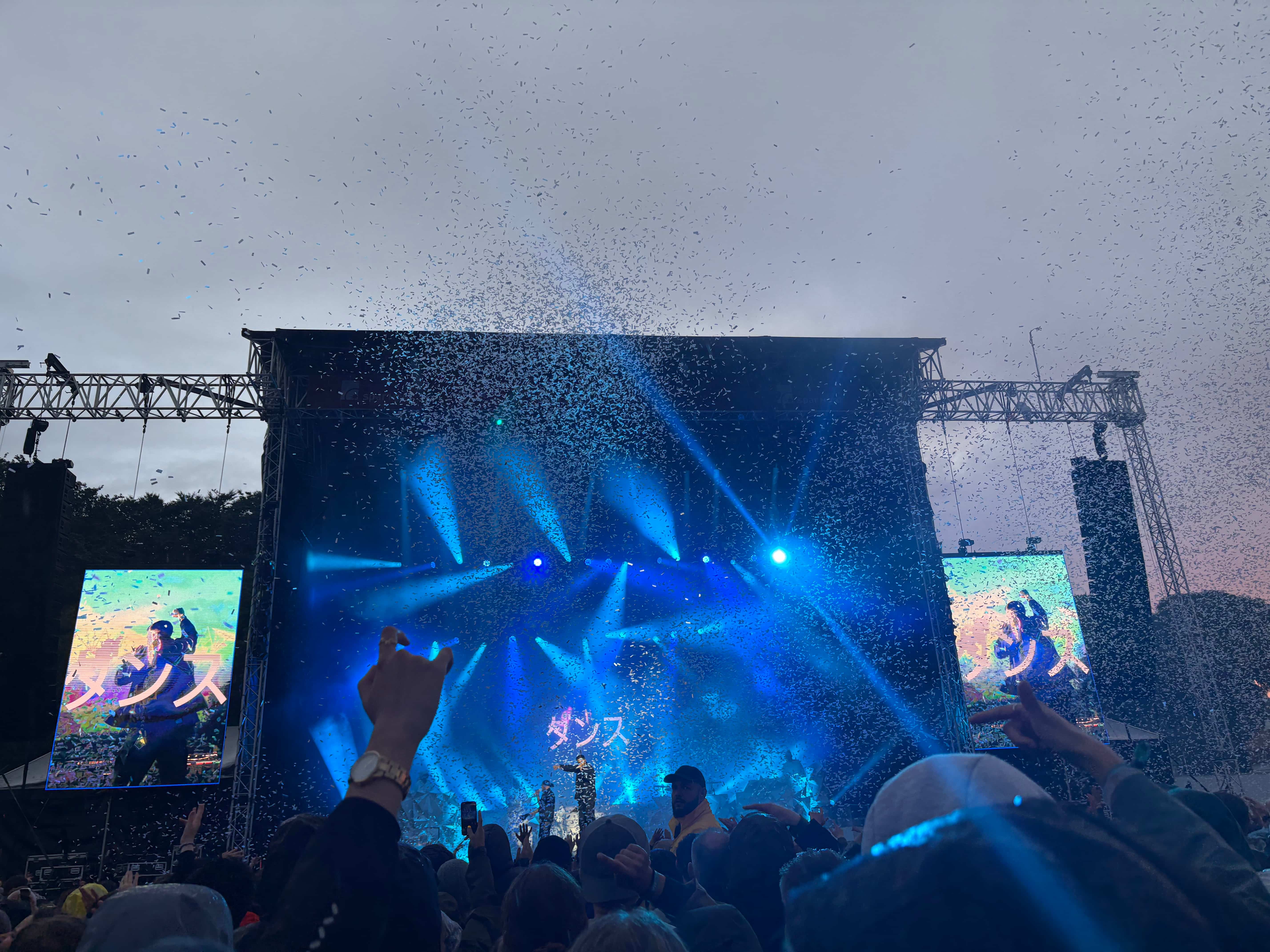 Nik og Jay på skive festival